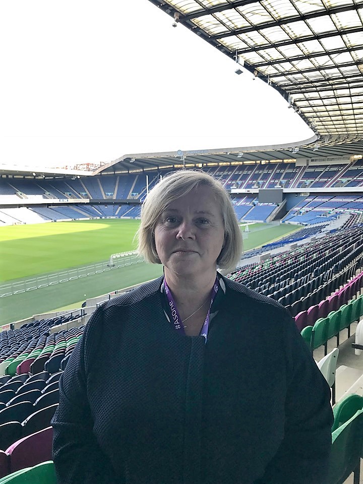 Photo of Fi Morley, Venue Director for Scottish Rugby Hospitality