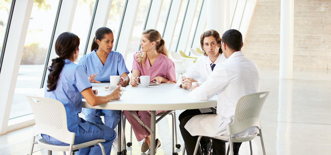 Hospitals staff dining Thumbnail